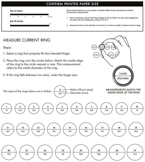 gucci ring sizing guide|Gucci ghost ring size 7.